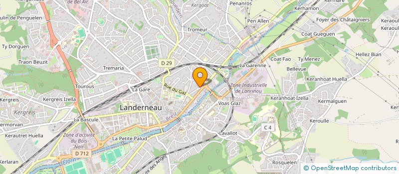 localisation de l'entreprise SYNDIC DE COPROPRIETE à LANDERNEAU