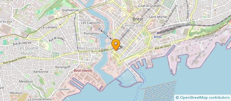 localisation de l'entreprise SYNDIC DE COPROPRIETE à BREST