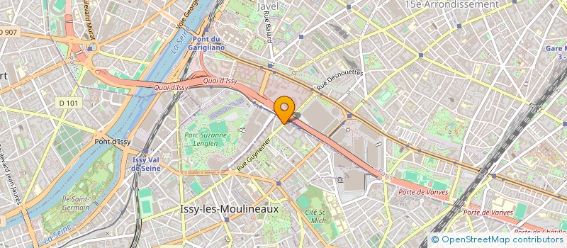 localisation de l'entreprise SYNDIC DE COPROPRIETE à ISSY-LES-MOULINEAUX