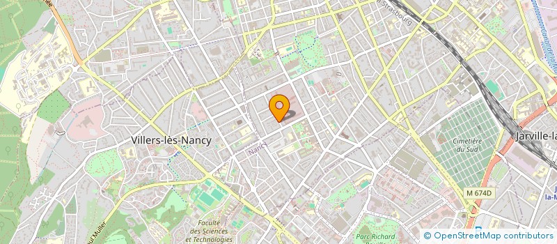 localisation de l'entreprise SYNDIC DE COPROPRIETE  NANCY