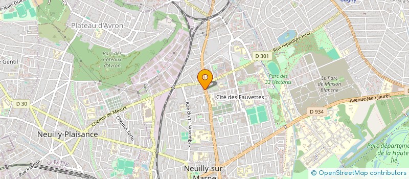 localisation de l'entreprise SYNDIC DE COPROPRIETE à NEUILLY-SUR-MARNE