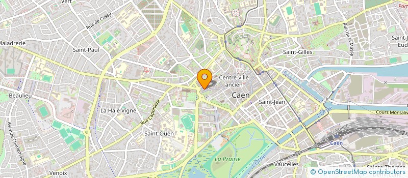 localisation de l'entreprise SYNDIC DE COPROPRIETE 48 RUE ECUYERE à CAEN