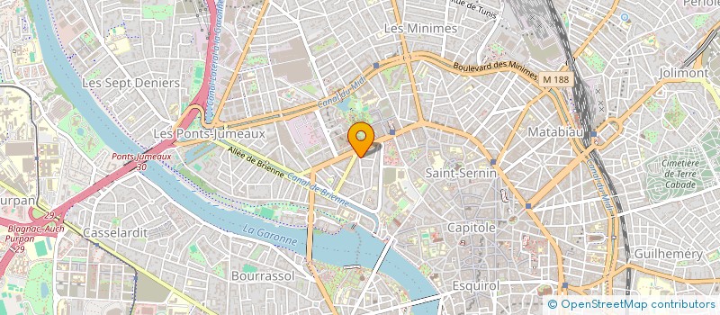 localisation de l'entreprise SYNDIC DE COPROPRIETE 60 R LANCEFOC à TOULOUSE
