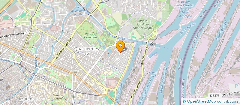 localisation de l'entreprise SYNDIC DE COPROPRIETE à STRASBOURG