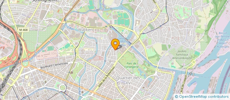 localisation de l'entreprise SYNDIC DE COPROPRIETE ALLEE SPACH à STRASBOURG