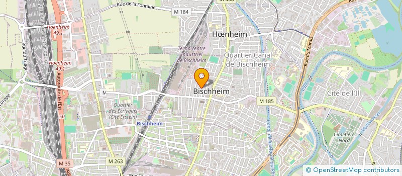 localisation de l'entreprise SYNDIC DE COPROPRIETE CHARLES HERM 17  BISCHHEIM