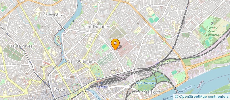 localisation de l'entreprise SYNDIC DE COPROPRIETE CHEDOTAL COQUET à NANTES
