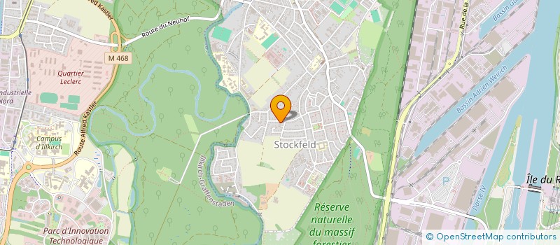 localisation de l'entreprise SYNDIC DE COPROPRIETE EMILE BELIN à STRASBOURG
