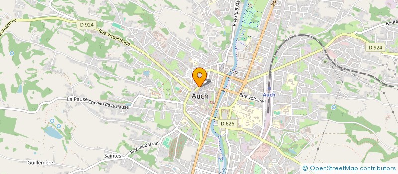 localisation de l'entreprise SYNDIC DE COPROPRIETE ENDOUMINGUES 2  AUCH