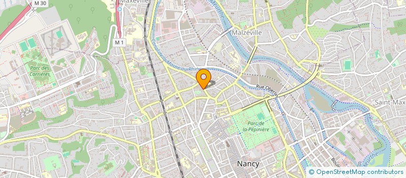 localisation de l'entreprise SYNDIC DE COPROPRIETE FAUBOURG DES III MAISONS 39  NANCY