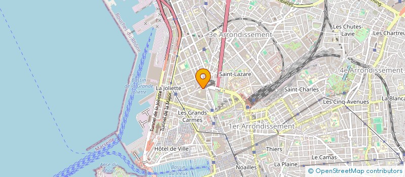 localisation de l'entreprise SYNDIC DE COPROPRIETE FAUCHIER à MARSEILLE