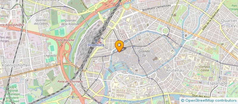 localisation de l'entreprise SYNDIC DE COPROPRIETE JEU DES ENFANTS à STRASBOURG