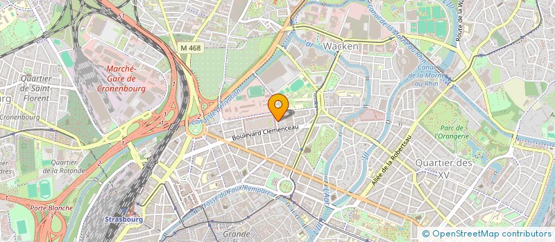 localisation de l'entreprise SYNDIC DE COPROPRIETE KLEBER PATIO à STRASBOURG
