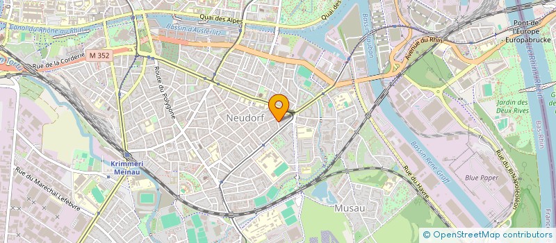 localisation de l'entreprise SYNDIC DE COPROPRIETE LE BAYARD à STRASBOURG