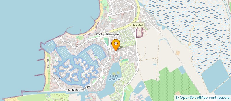 localisation de l'entreprise SYNDIC DE COPROPRIETE LE BIZET  LE GRAU-DU-ROI