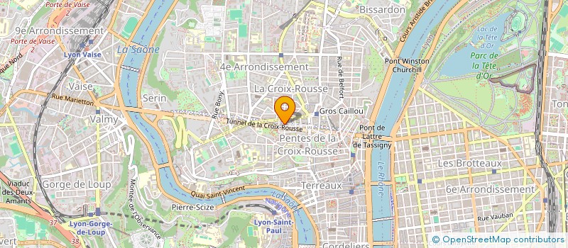 localisation de l'entreprise SYNDIC DE COPROPRIETE  LE CANUT à LYON