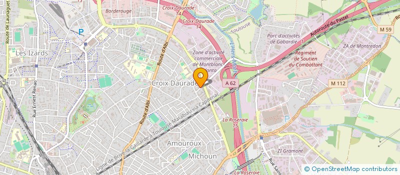 localisation de l'entreprise SYNDIC DE COPROPRIETE LE CLOS D'ATLANTA  TOULOUSE