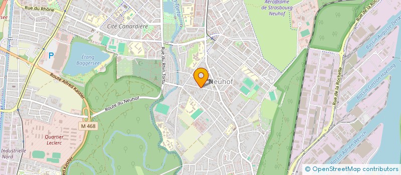 localisation de l'entreprise SYNDIC DE COPROPRIETE LE FLORIGNY à STRASBOURG