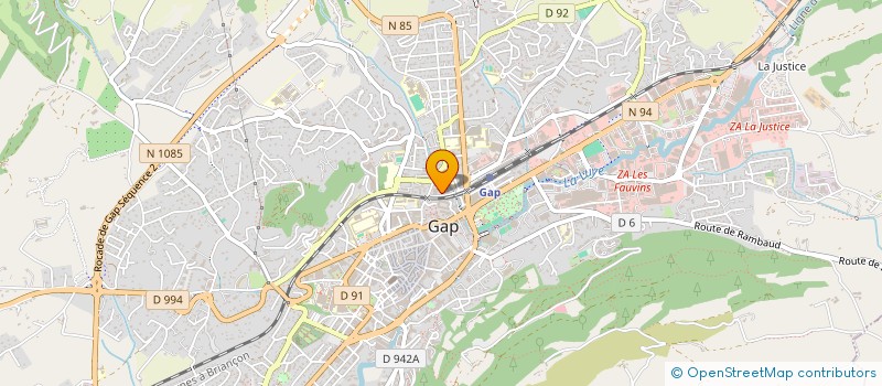 localisation de l'entreprise SYNDIC DE COPROPRIETE LE MONTJOIE  GAP