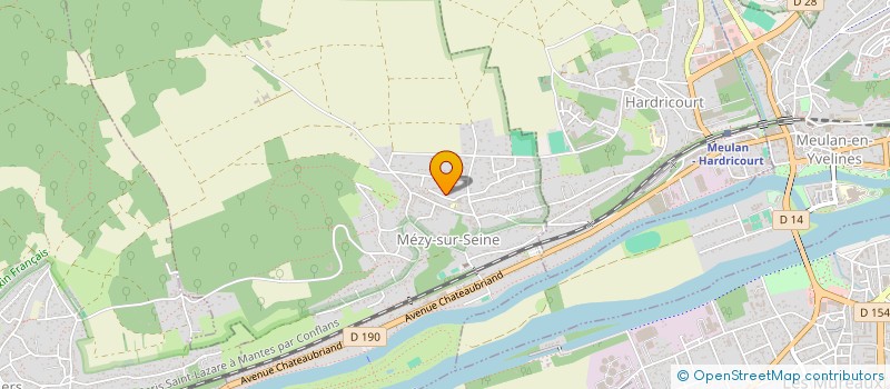 localisation de l'entreprise SYNDIC DE COPROPRIETE LE NOVA  MEZY-SUR-SEINE