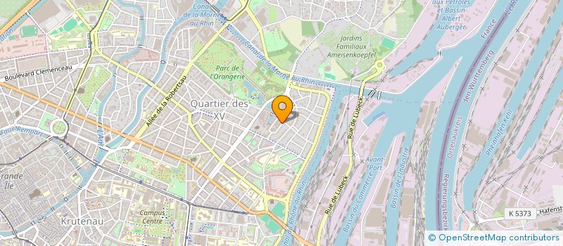 localisation de l'entreprise SYNDIC DE COPROPRIETE LE PARIS à STRASBOURG