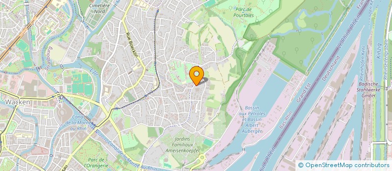 localisation de l'entreprise SYNDIC DE COPROPRIETE LE VERMONT BAT.K à STRASBOURG