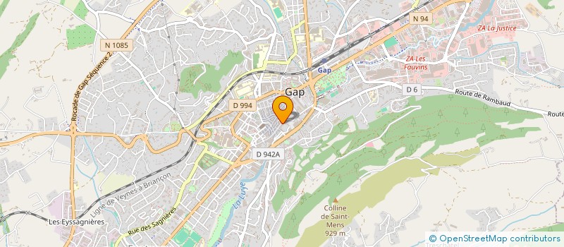 localisation de l'entreprise SYNDIC DE COPROPRIETE LE VILLARS  GAP