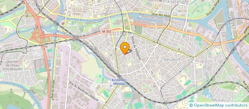 localisation de l'entreprise SYNDIC DE COPROPRIETE LES CENTAUREES à STRASBOURG