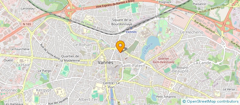 localisation de l'entreprise SYNDIC DE COPROPRIETE LYAUTEY à VANNES