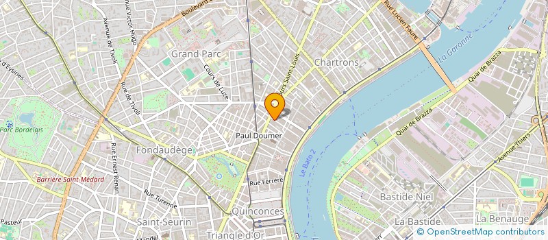 localisation de l'entreprise SYNDIC DE COPROPRIETE  MINVIELLE  BORDEAUX