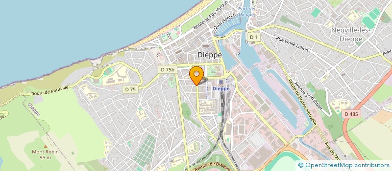 localisation de l'entreprise SYNDIC DE COPROPRIETE PAUL EMILE VICTOR à DIEPPE