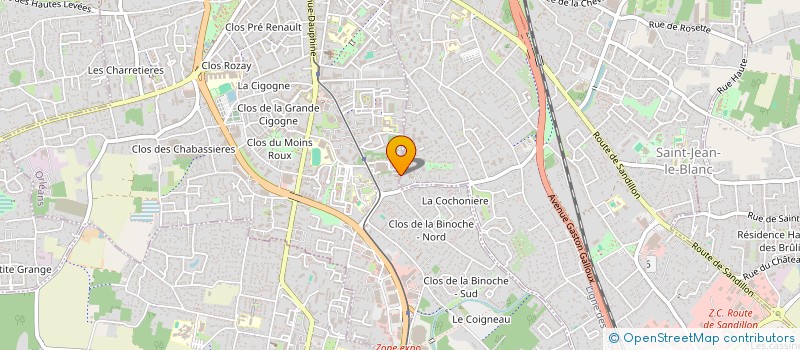 localisation de l'entreprise SYNDIC DE COPROPRIETE PETIT PARC à ORLEANS