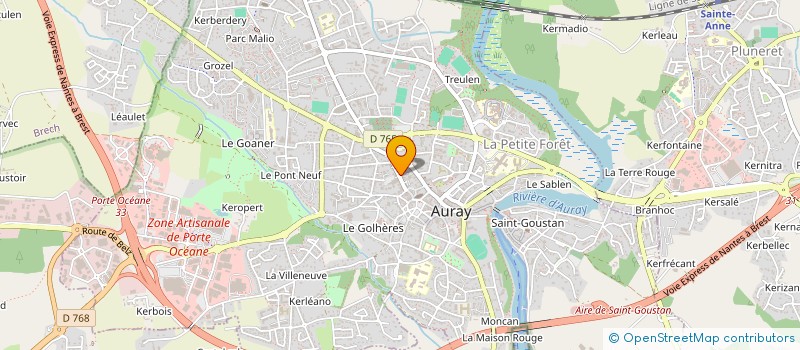 localisation de l'entreprise SYNDIC DE COPROPRIETE RES PARC DE PALMA à AURAY