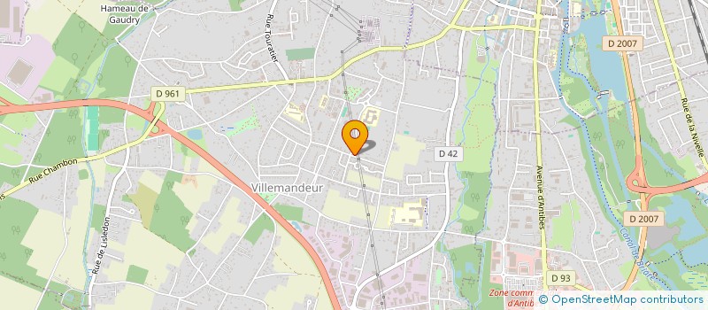 localisation de l'entreprise SYNDIC DE COPROPRIETE RESIDENCE FRAGONARD à VILLEMANDEUR