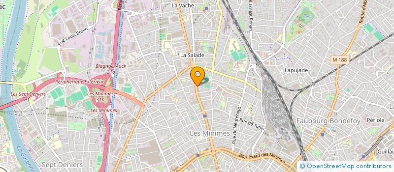 localisation de l'entreprise SYNDIC DE COPROPRIETE RESIDENCE LE REAL à TOULOUSE
