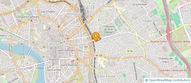 localisation de l'entreprise SYNDIC DE COPROPRIETE RESIDENCE LUPPE à TOULOUSE