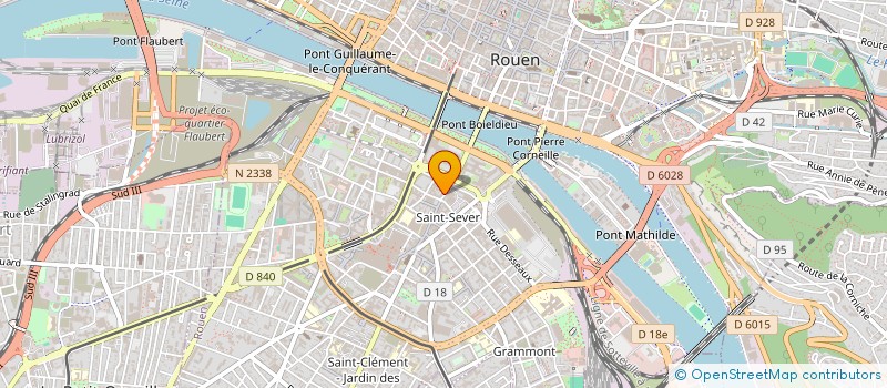 localisation de l'entreprise SYNDIC DE COPROPRIETE SAINT SEVER à ROUEN