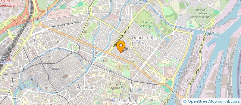 localisation de l'entreprise SYNDIC DE COPROPRIETE SLEIDAN à STRASBOURG