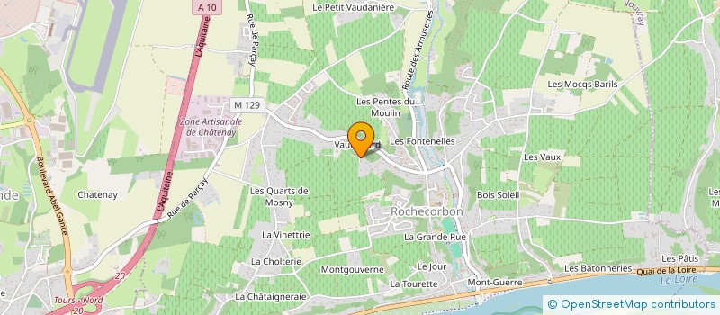 localisation de l'entreprise SYNDIC DE COPROPRIETE VAUFOYNAUD  ROCHECORBON