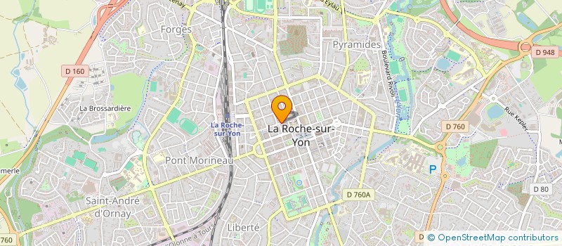 localisation de l'entreprise SYNDIC DE COPROPRIETE VERDUN  LA ROCHE-SUR-YON