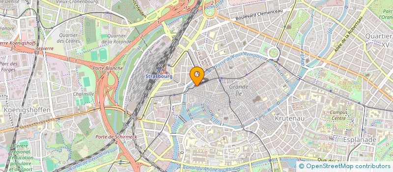 localisation de l'entreprise SYNDIC DE COPROPRIETE VIEUX MARCHE AUX VINS à STRASBOURG