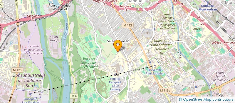 localisation de l'entreprise SYNDIC.DE COPROPRIETE VILLA DES OLIVIERS à TOULOUSE