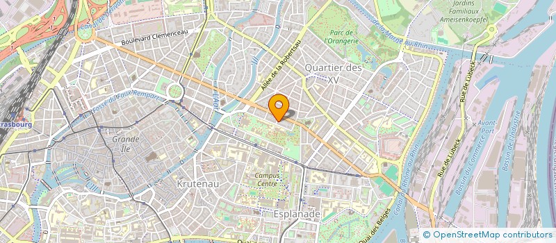 localisation de l'entreprise SYNDIC DE COPROPRIETE WIMPHELING à STRASBOURG