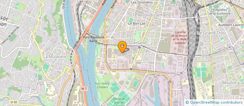 localisation de l'entreprise SYNDIC DE COPROPRIETES L OPALINE à LYON