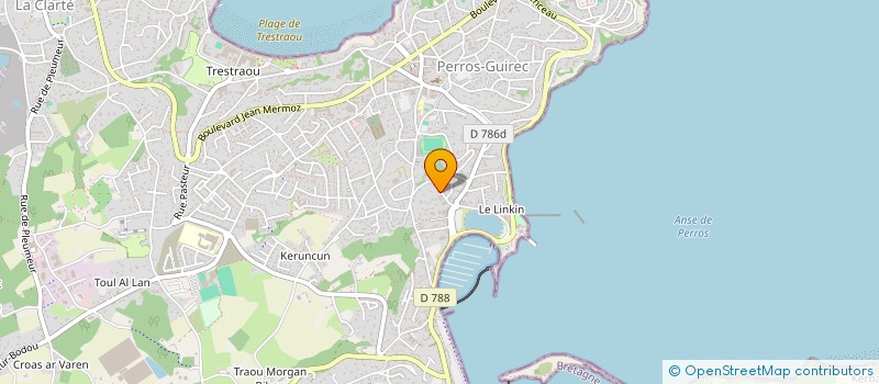 localisation de l'entreprise SYNDIC DE COPROPRIETES RESID DE LA SALLE à PERROS-GUIREC