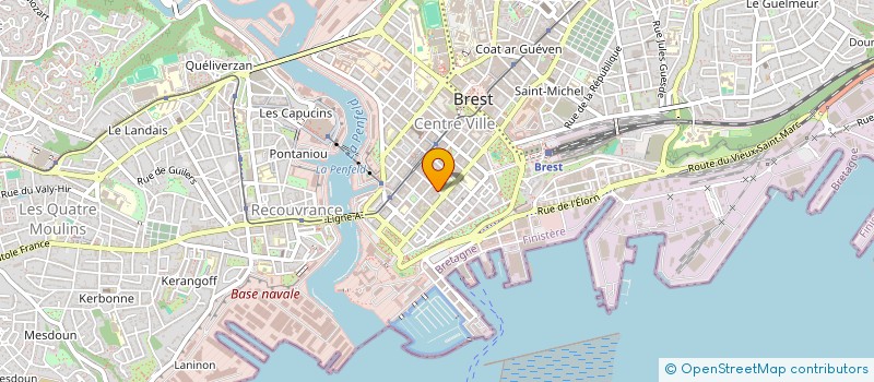 localisation de l'entreprise SYNDIC DE L IMMEUBLE 26 R AIGUILLON à BREST