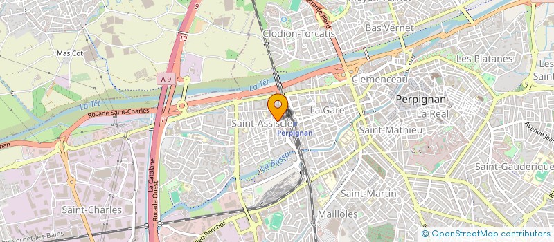 localisation de l'entreprise SYNDIC DE LA TONNELLERIE  PERPIGNAN