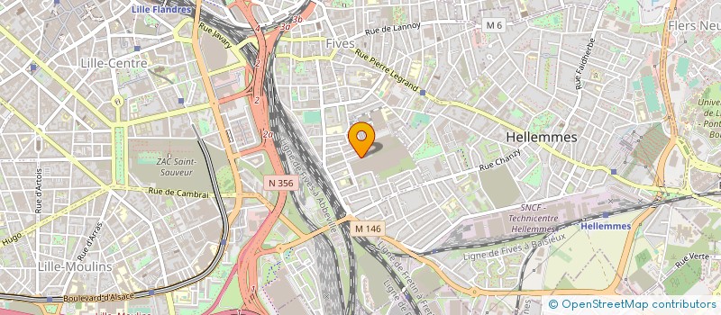 localisation de l'entreprise SYNDIC DEP DES COMMUNAUX ET OPHLM NORD à LILLE
