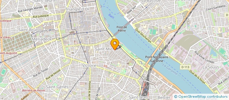 localisation de l'entreprise SYNDIC DES ALLAMANDIERS  BORDEAUX