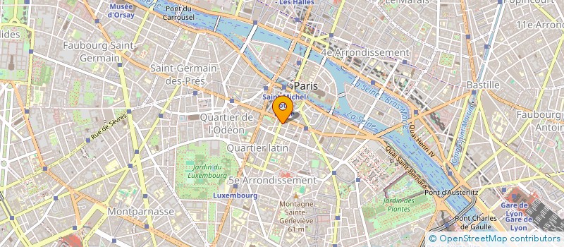 localisation de l'entreprise SYNDIC DES COPRO 55 R ST JACQUES  PARIS